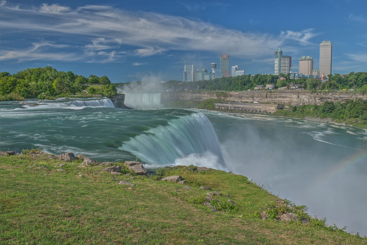 Die American Falls, einer der drei Niagarafälle